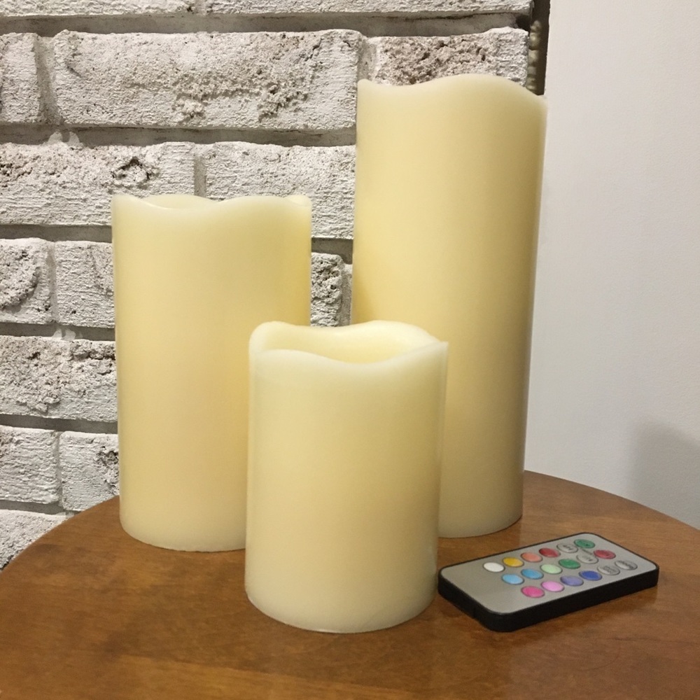 Flameless Candles with Remote